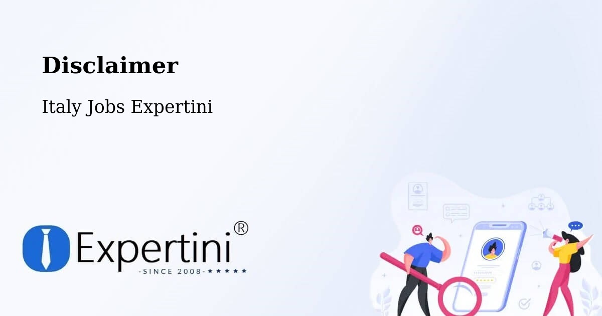 Disclaimer – Torretta - Italy Jobs Expertini