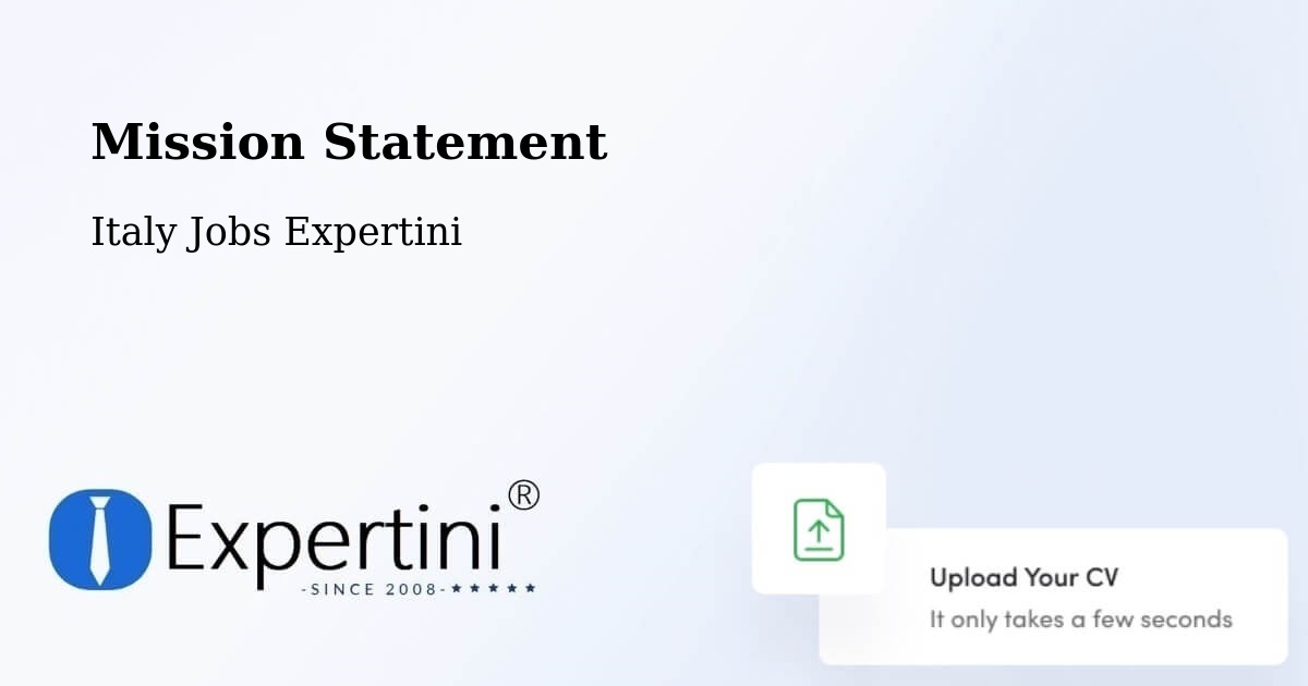 Corporate Mission – Torretta - Italy Jobs Expertini
